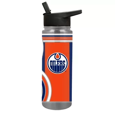 NHL Edmonton Oilers 24oz Stainless Steel Water Bottle