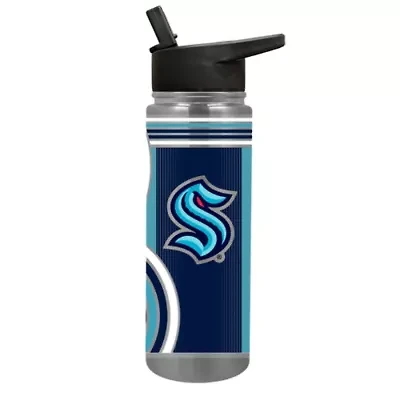 NHL Seattle Kraken 24oz Stainless Steel Water Bottle