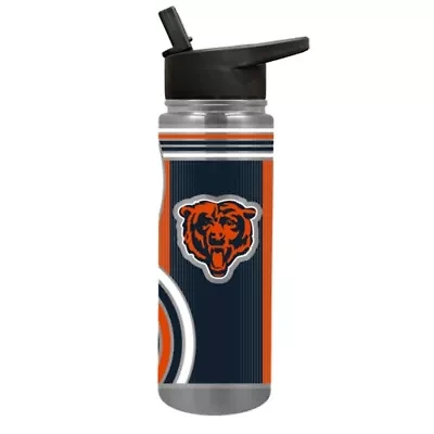 NFL Chicago Bears 24oz Stainless Steel Water Bottle