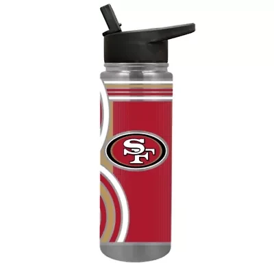 NFL San Francisco 49ers 24oz Stainless Steel Water Bottle