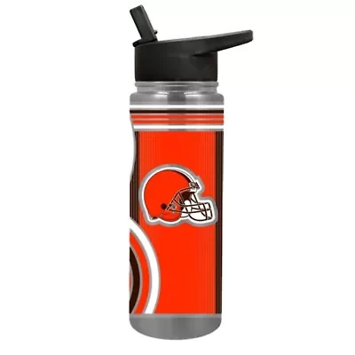 NFL Cleveland Browns 24oz Stainless Steel Water Bottle