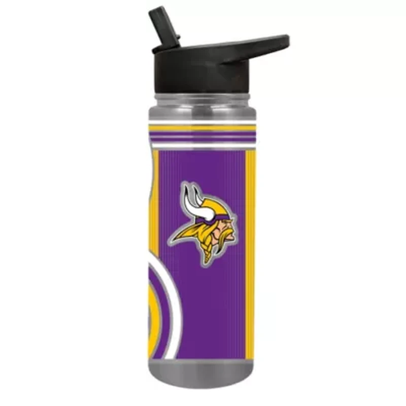 NFL Minnesota Vikings 24oz Stainless Steel Water Bottle
