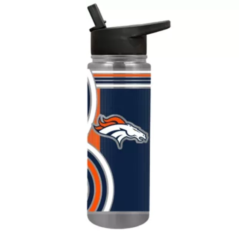 NFL Denver Broncos 24oz Stainless Steel Water Bottle