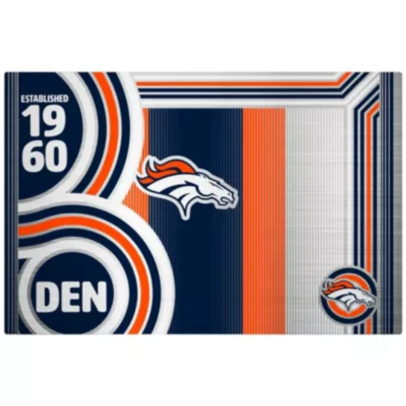 NFL Denver Broncos 24oz Stainless Steel Water Bottle