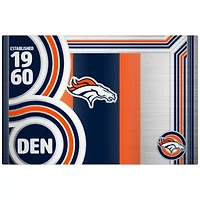 NFL Denver Broncos 24oz Stainless Steel Water Bottle