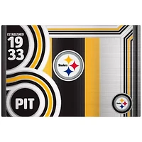 NFL Pittsburgh Steelers 24oz Stainless Steel Water Bottle