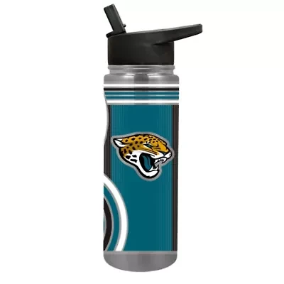 NFL Jacksonville Jaguars 24oz Stainless Steel Water Bottle