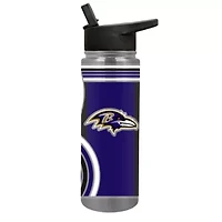 NFL Baltimore Ravens 24oz Stainless Steel Water Bottle