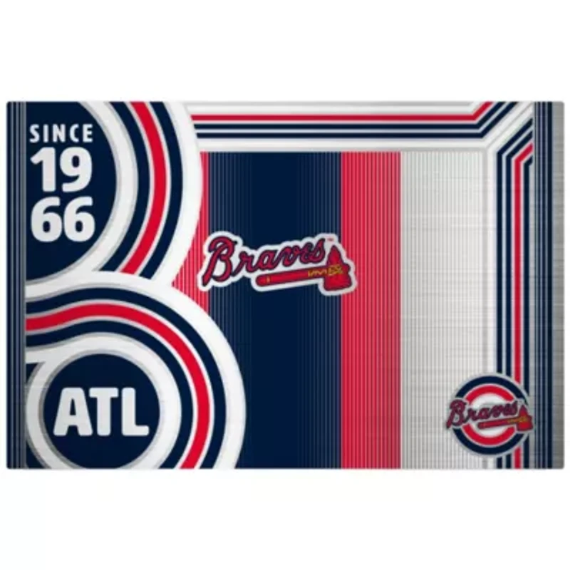 MLB Atlanta Braves 24oz Stainless Steel Water Bottle