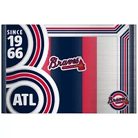 MLB Atlanta Braves 24oz Stainless Steel Water Bottle