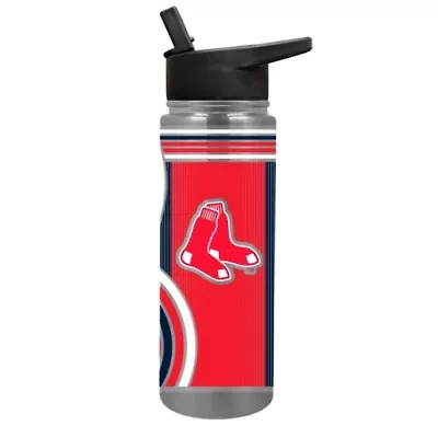 MLB Boston Red Sox 24oz Stainless Steel Water Bottle