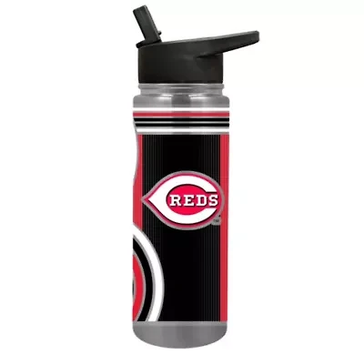 MLB Cincinnati Reds 24oz Stainless Steel Water Bottle