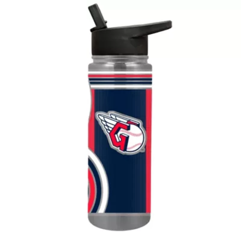 MLB Cleveland Guardians 24oz Stainless Steel Water Bottle