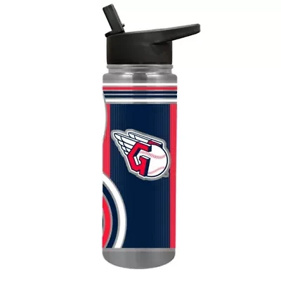 MLB Cleveland Guardians 24oz Stainless Steel Water Bottle