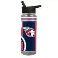 MLB Cleveland Guardians 24oz Stainless Steel Water Bottle