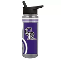 MLB Colorado Rockies 24oz Stainless Steel Water Bottle