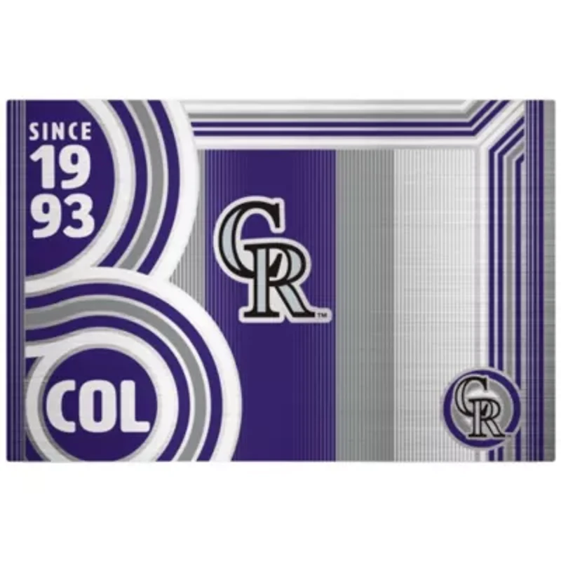 MLB Colorado Rockies 24oz Stainless Steel Water Bottle