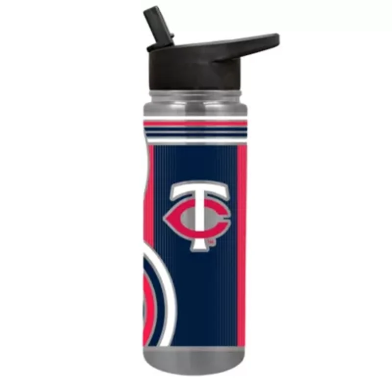 MLB Minnesota Twins 24oz Stainless Steel Water Bottle