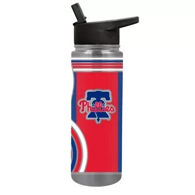 MLB Philadelphia Phillies 24oz Stainless Steel Water Bottle