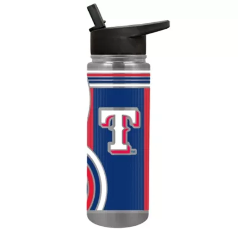 MLB Texas Rangers 24oz Stainless Steel Water Bottle