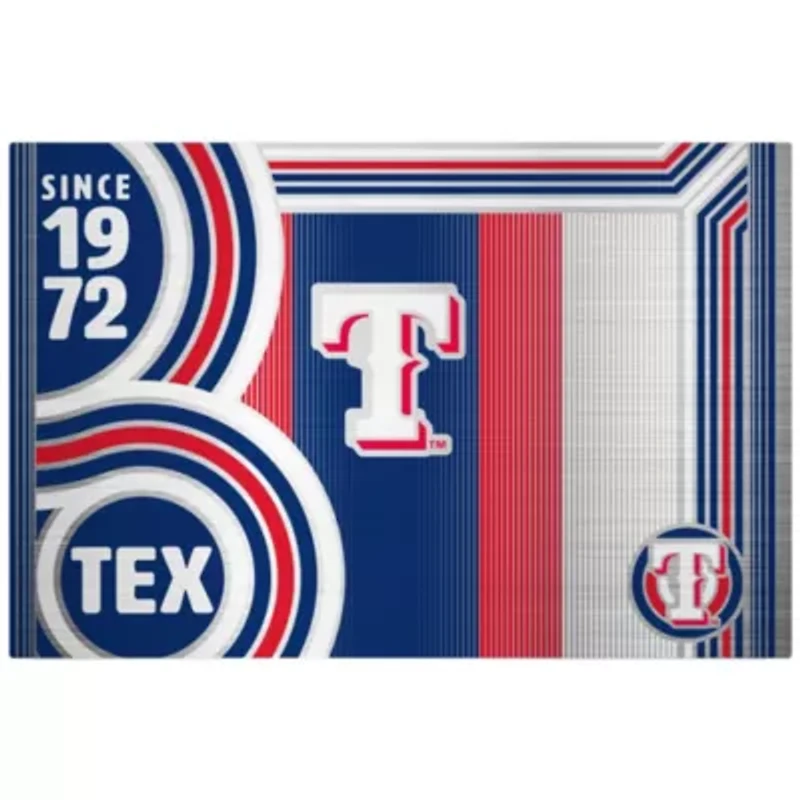 MLB Texas Rangers 24oz Stainless Steel Water Bottle