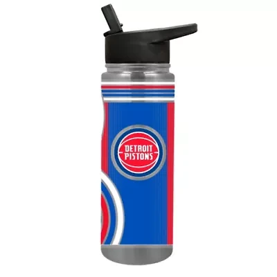 NBA Detroit Pistons 24oz Stainless Steel Water Bottle