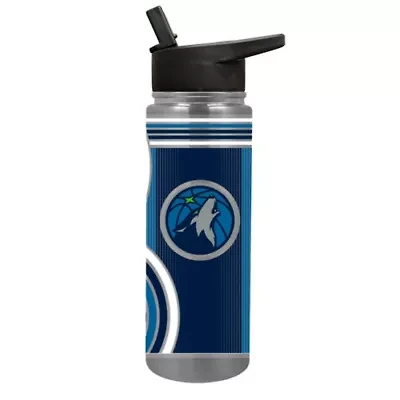 NBA Minnesota Timberwolves 24oz Stainless Steel Water Bottle