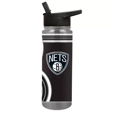 NBA Brooklyn Nets 24oz Stainless Steel Water Bottle