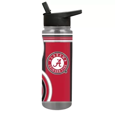 NCAA Alabama Crimson Tide 24oz Stainless Steel Water Bottle