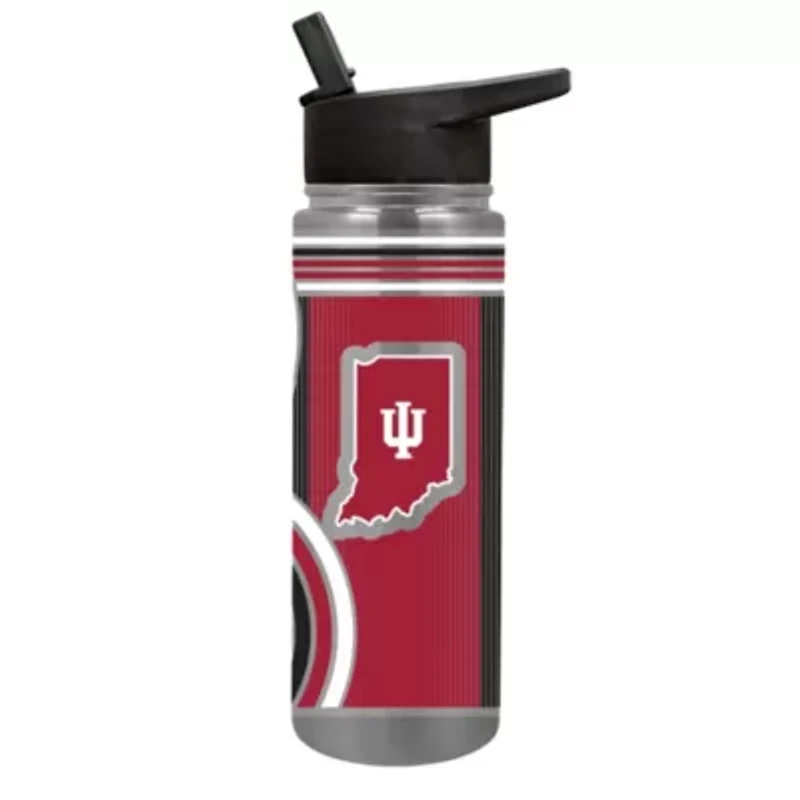 NCAA Indiana Hoosiers 24oz Stainless Steel Water Bottle