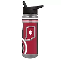 NCAA Indiana Hoosiers 24oz Stainless Steel Water Bottle