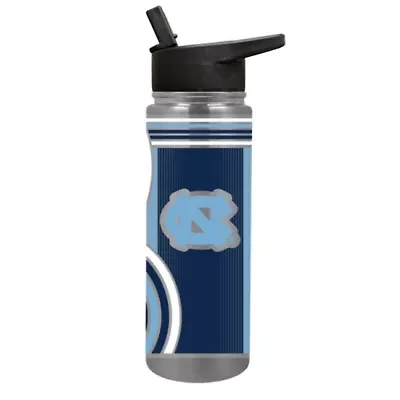 NCAA North Carolina Tar Heels UNC Tar Heels 24oz Stainless Steel Water Bottle