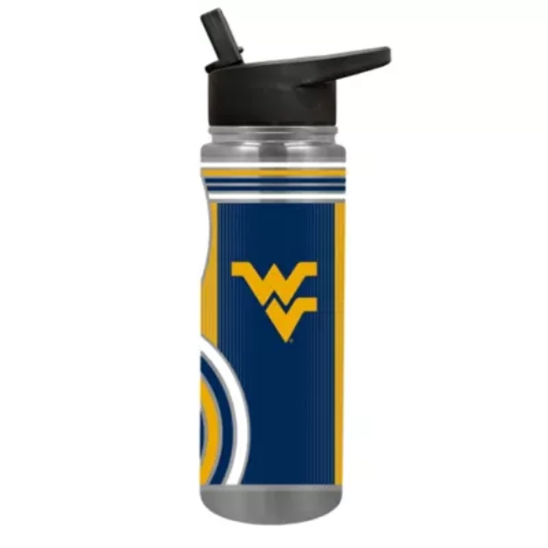 NCAA West Virginia Mountaineers 24oz Stainless Steel Water Bottle
