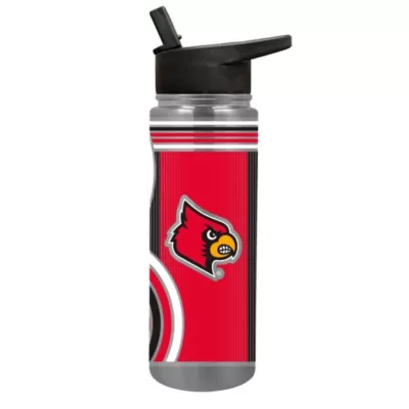 NCAA Nebraska Cornhuskers Louisville Cardinals 24oz Stainless Steel Water Bottle