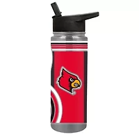 NCAA Nebraska Cornhuskers Louisville Cardinals 24oz Stainless Steel Water Bottle