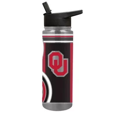 NCAA Oklahoma Sooners 24oz Stainless Steel Water Bottle