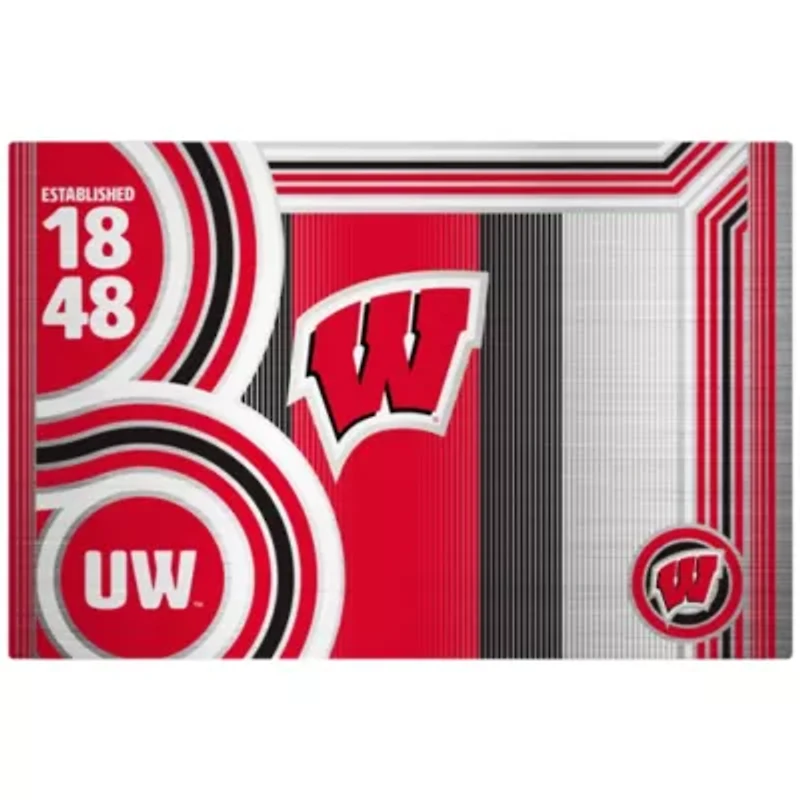 NCAA Wisconsin Badgers 24oz Stainless Steel Water Bottle