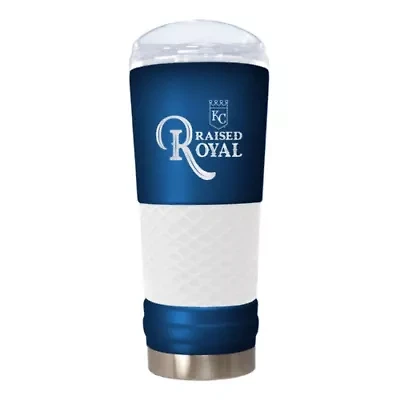 MLB Kansas City Royals 24oz Team Colored Rally Cry Draft Tumbler