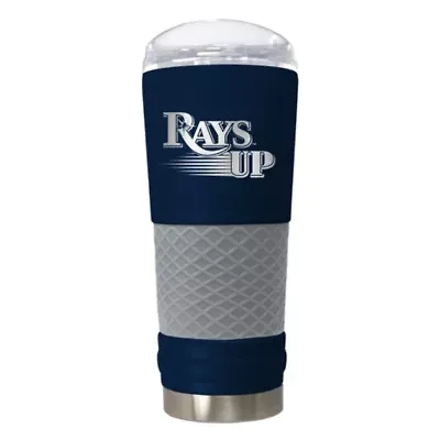 MLB Tampa Bay Rays 24oz Team Colored Rally Cry Draft Tumbler