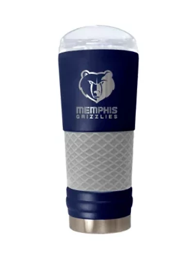 NBA Memphis Grizzlies 24 Ounce Team Colored Draft Tumbler