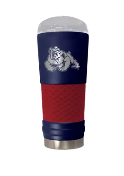 NCAA Fresno State Bulldogs 24 Ounce Team Color Draft Tumbler