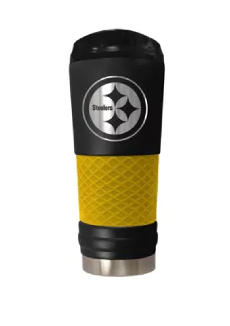 NFL Pittsburgh Steelers 24 Ounce Team Colored Draft Tumbler