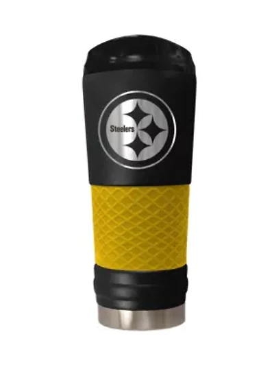 NFL Pittsburgh Steelers 24 Ounce Team Colored Draft Tumbler