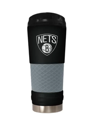 NBA Brooklyn Nets 24 Ounce Team Colored Draft Tumbler