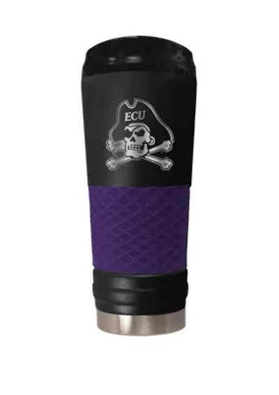 NCAA East Carolina Pirates 24 Ounce Team Colored Draft Tumbler