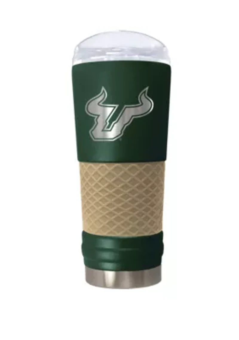 NCAA USF Bulls 24 Ounce Team Color Draft Tumbler