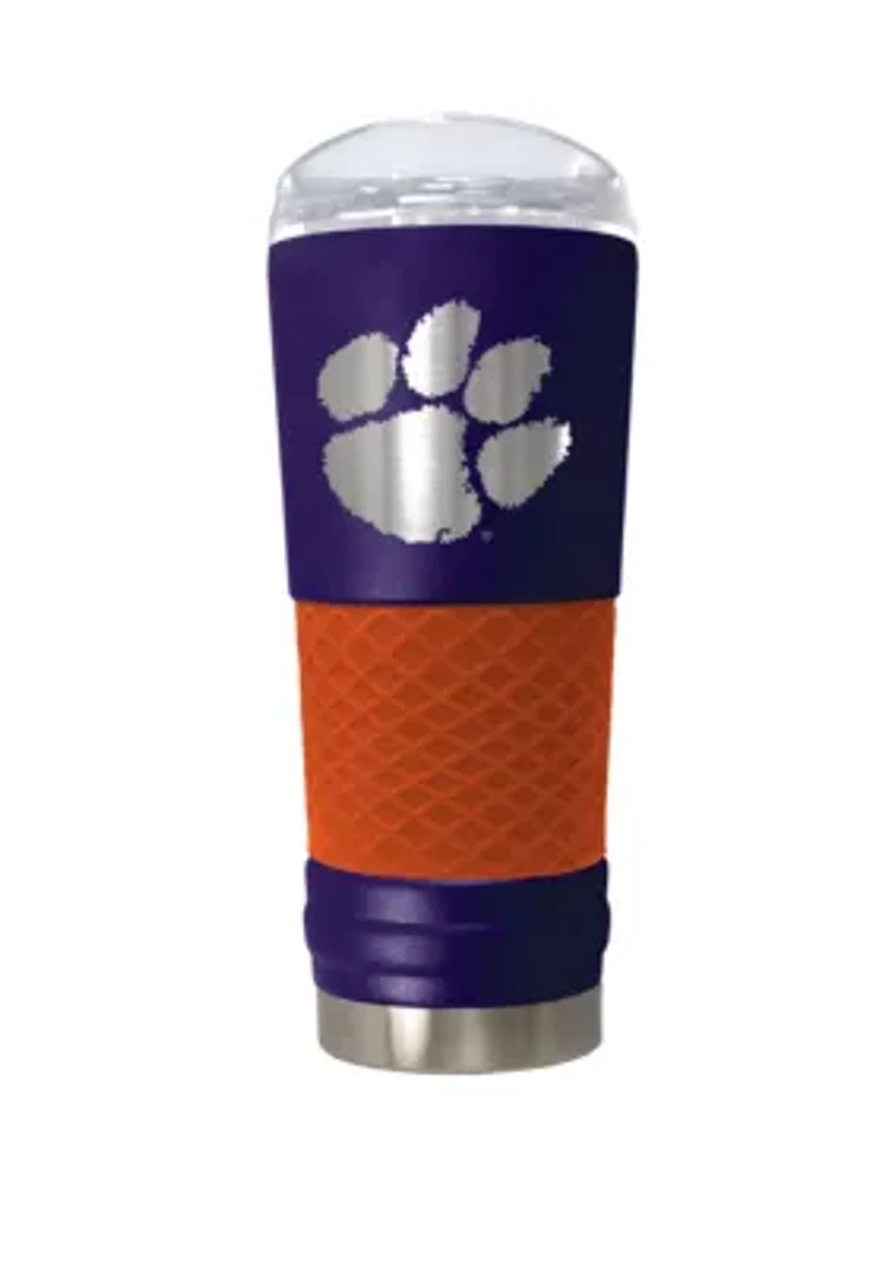 NCAA Clemson Tigers 24 Ounce Team Color Draft Tumbler