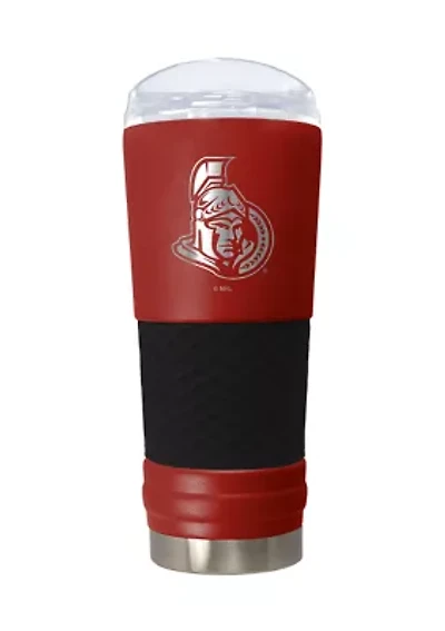 NHL Ottawa Senators 24 Ounce Team Colored Draft Tumbler