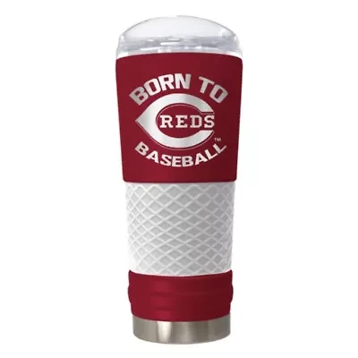 MLB Cincinnati Reds 24oz Team Colored Rally Cry Draft Tumbler