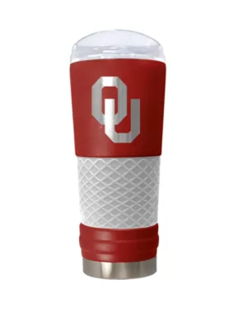 NCAA Oklahoma Sooners 24 Ounce Team Color Draft Tumbler